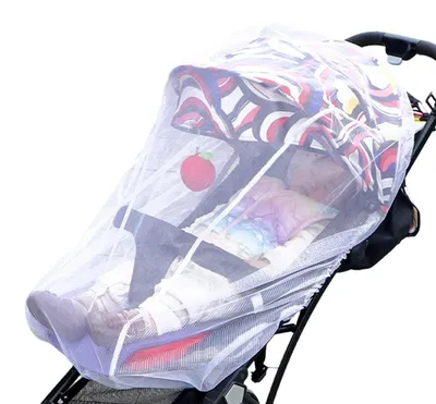 Obrázok produktu pre Ľahká sieťka proti komárom na detské kočíky