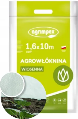 Image de Non-tissé à ressort blanc pour couverture 1,6 x 10m