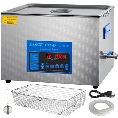 Ultraschallreiniger 22 l, 28/40 kHz, mit Heizung, für Schmuck & Brillen