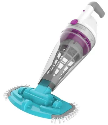Produktbild von Kokido Telsa 50, Schmutzsauger, Pool & Spa, Blau, Grau, Weiß, Oberirdischer Pool/eingelassener Pool, Filterbeutel, 0,65 l