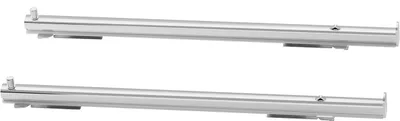 Image de Smeg GTT2, éléments de guidage télescopiques, Smeg, acier, four, argenté, 600 g