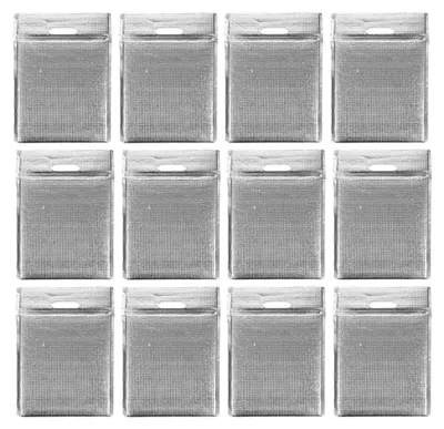 Produktbild von Wiederverwendbare isolierte Lunch-Taschen aus Aluminiumfolie, 12 Stück, leicht und tragbar für Schule, Arbeit und Alltag