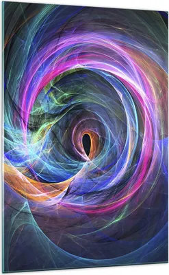 Produktbild von Bilder auf glas - Einteilig - Abstraktion modern - 70x100cm - Glasbilder - Wandbilder - Bilder - zum Aufhängen bereit - Wanddekoration aus Glas - Glas Bilder - Wandbild auf Glas - GPA70x100-3987