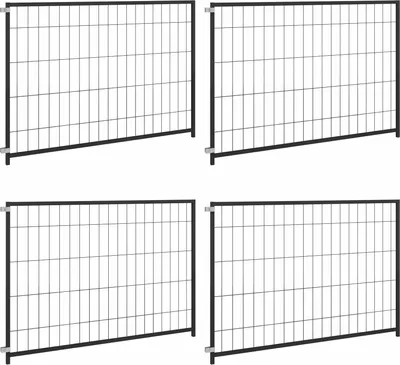 Immagine prodotto di | Gabbia per animali senza porta | Nero 300 x 100 x 70 cm Acciaio