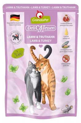 Immagine prodotto di GRANATAPET DeliCATessen Agnello e tacchino - cibo umido per gatti - 85g