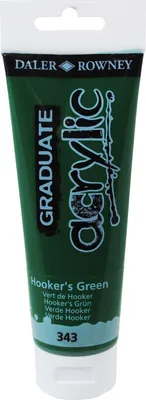 Obrázok produktu pre Daler-Rowney Graduate, 120 ml, Zelená, Rúra, Vodeodolný