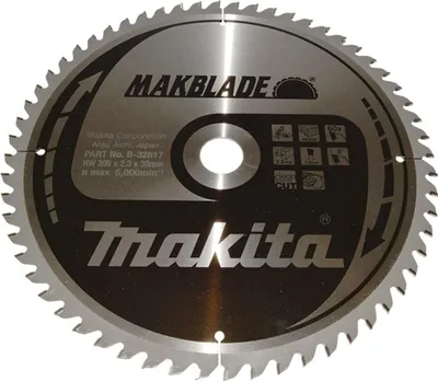 Produktbild von Makita B-32817 MakBlade Sägeblatt 305x30 mm 60 Zähne