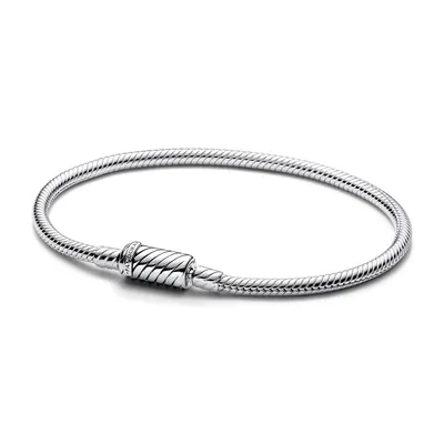 Obrázok produktu pre Pandora Moments magnetické zapínanie hadí náramok 590122C00 Dámsky náramok, veľkosť náramku:20cm