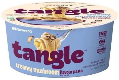 Produktbild von Samyang | Nudelgericht Mit Cremiger Pilzsauce - 105g - Instant - Mikrowellen - Fertiggericht