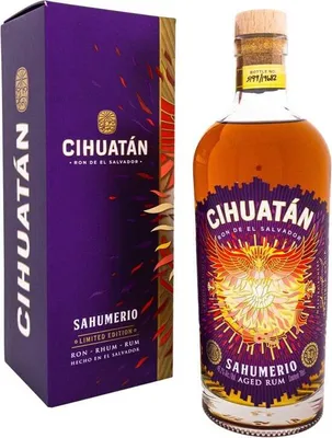 Produktbild von Cihuatán SAHUMERIO Rum Limited Edition 45,2% Vol. 0,7l in Geschenkbox