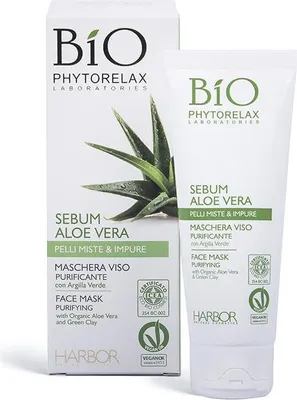 Produktbild von Phytorelax Laboratories Face Mask Purifying, Reinigungsmaske, Frauen, Jeder Hauttyp, Klärend, Creme, 75 ml