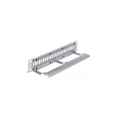 Productafbeelding van Delock 66875 DELOCK 10" Keystone Patchpanel 12 Port Entl.schiene 1HE grau
