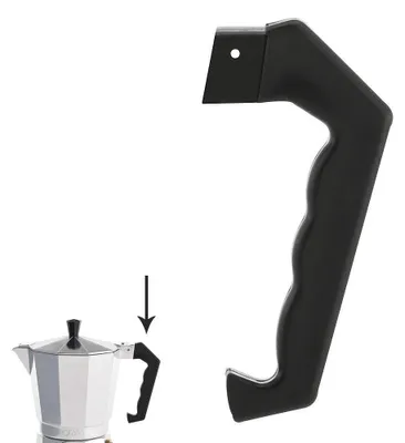 Produktbild von ORYX Griff aus Aluminium Classic 9 und 12 Tassen, 5056132, Schwarz