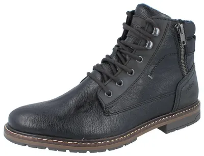 Produktbild von RIEKER Herren Biker Boots schwarz Kunstleder - Größe: 43