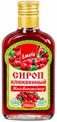 Produktbild von Emela Sirup Moosbeeren 200ml