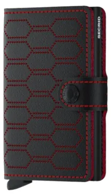 Immagine prodotto di Secrid Miniwallet Nero-Rosso
