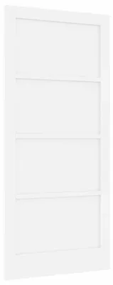 Zdjęcie produktu dla Drzwi wewnętrzne, białe, 93 x 202 cm, sklejka