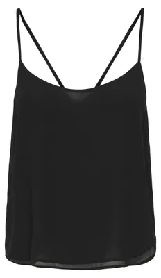 Produktbild von ONLY 15177444, Top (Kleidung), Erwachsener, Weiblich, Schwarz, V-Ausschnitt, Ärmellos