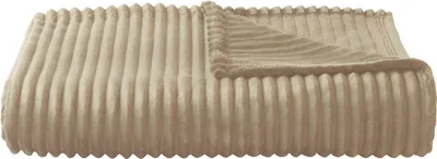 Produktbild von Fleece-Decke mit 3D-Rippeneffekt