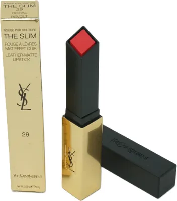 Obrázek produktu pro Yves Saint Laurent The Slim Leather-Matte Rtěnka 2,2g Lippenstift 29 Coral Revolt