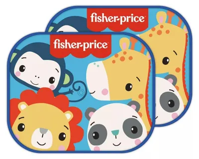 Produktbild von Fisher Price Sonnenschutz Für Autos 2 Einheiten Mehrfarbig Mehrfarbig One Size