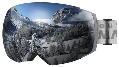 Produktbild von OutdoorMaster PRO Skibrille, OTG Schneebrille mit Wechselglas