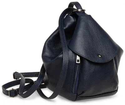 Produktbild von Caspar Leder Cityrucksack 2 in 1 Schultertasche Damen Rucksack mit Reißverschluss - PREMIUM LINE - Modell No.788 - Italy