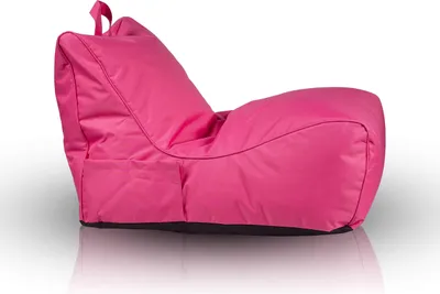 Produktbild von Ecopuf, Flavio, Sitzsack Pouf, Sack Poufsessel Pufsack, mit Seitentasche, Rosa Nc10