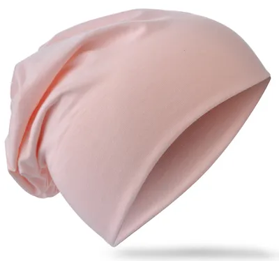 Produktbild von Kinder Beanie Unifarbe Lachs S