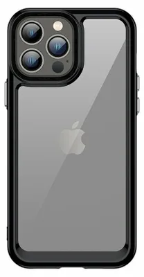Zdjęcie produktu dla Pokrowiec na telefon komórkowy Outer Space Case z twardą, żelową ramką kompatybilny z Xiaomi Redmi Note 11 Black