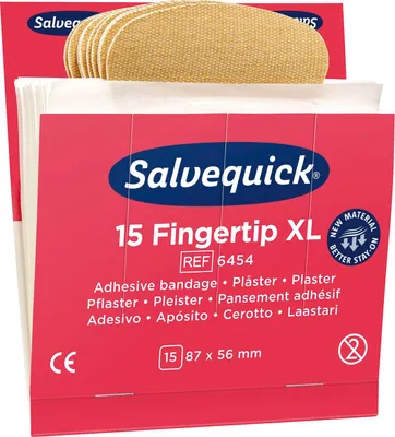 Obrázek produktu pro CEDERROTH 6454 CEDERROTH Salvequick náplň, náplasti na konečky prstů