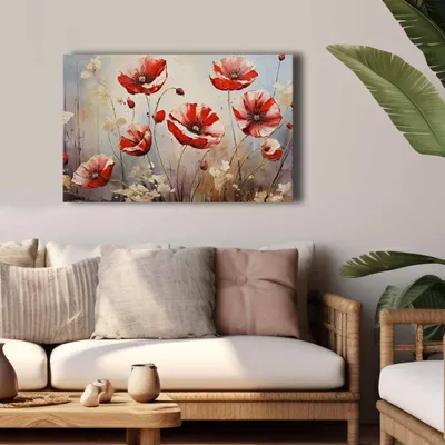Productafbeelding van Wallity, 4570softc-006, Decoratief canvas schilderij, 100% canvas, Meerdere kleuren, 45 x 70 cm