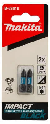 Productafbeelding van Makita Schroefbit PH 2x25, 2 stuks