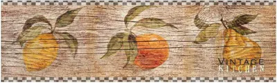 Image de Tapis Velvet Vintage Kitchen 45 X 150 Cm Tapis Velvet Vintage Kitchen 45 X 150 Cm - Mercury
