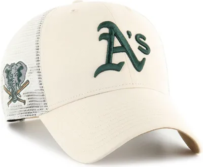 Immagine prodotto di 47 Brand MLB Athletics Coop Branson Sure Shot 47 MVP Mesh Cap Naturale