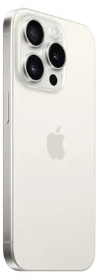 Produktbild von Apple iPhone 15 Pro , 15,5 cm (6.1"), 2556 x 1179 Pixel, 512 GB, 48 MP, iOS 17, Titan, Weiß