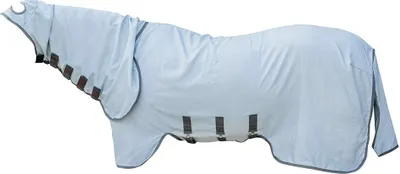 Zdjęcie produktu dla Kentucky Horsewear Derka przeciwegzemy z częścią na szyję, kolor: szary, rozmiar: 145 cm / 6'6