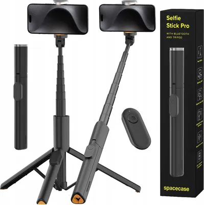 Produktbild von Spacecase Selfie Stick Pro ST11-B Schwarz