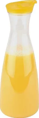 Produktbild von APS Karaffe / Kanne /// Ø 11 cm, H: 30 cm, 1,6 Liter /// Karaffe aus PC /// Verschluss aus PP, gelb /// 10774
