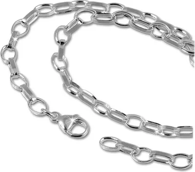 Image de SilberDream Collier à breloques 100cm en argent 925 Charms FC0027