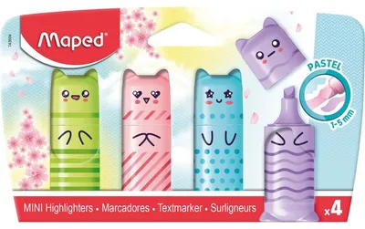 Obrázok produktu pre Maped Creativ 743604, 4 kusov, Viacfarebný, 1 mm, 5 mm, Blistr