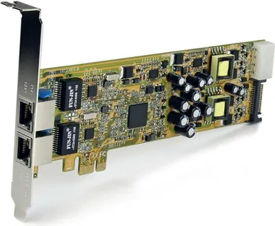 Zdjęcie produktu dla StarTech.com ST2000PEXPSE, Wewnętrzny, Przewodowa, PCI Express, Ethernet, 2000 Mbit/s