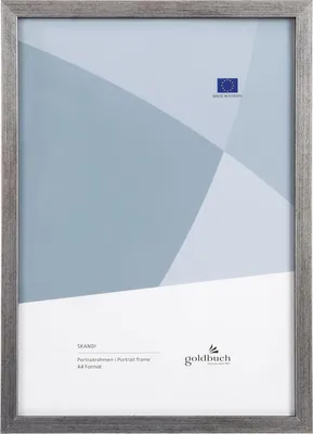 Produktbild von Goldbuch Holz-Fotorahmen Skandi 21x30 cm silber