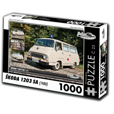 Obrázok produktu pre Puzzle č. 25 - ŠKODA 1203 SA (1980) 1000 dielikov