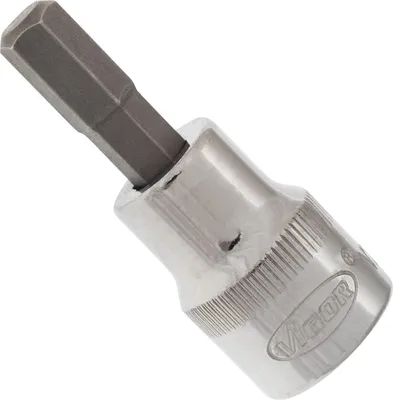 Produktbild von Vigor V2281N, Steckschlüsselbuchse, Silber, 1 Kopf/Köpfe, 3/8", Metrisch/imperial, 10 mm