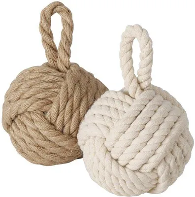 Obrázok produktu pre Elegantná súprava jutových zarážok – 23 cm