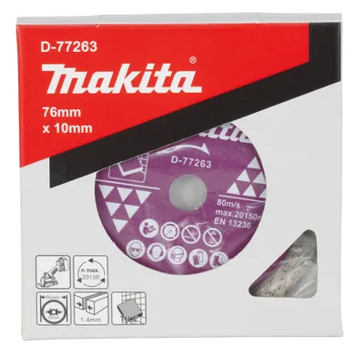 Zdjęcie produktu dla Makita D-77263, 1 cm, 7,6 cm, 1 szt.