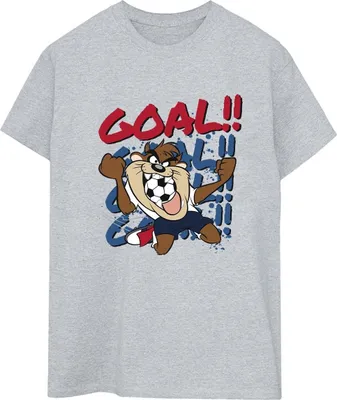 Produktbild von Looney Tunes - "Goal Goal Goal" T-Shirt für Damen BI33507 (M) (Grau)