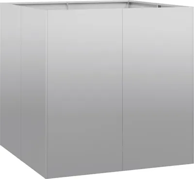 Zdjęcie produktu dla vidaXL Sadzarka 80x80x80 cm Stal ocynkowana