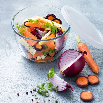 Produktbild von Feuerfeste Schüssel mit Deckel Cook & Freeze 1,1 L PYREX